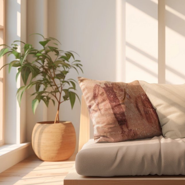 Almofada Lombar Buckhorn Wash Spirits Pictografo Panel Utah (Criador carregado)