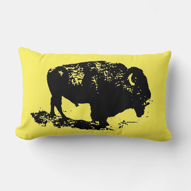 Almofada Lombar Buffalo Bison (Frente)