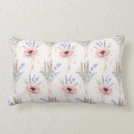 Almofada Lombar Buquês da Proveniência da Lavanda Travesseiro deco