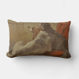 Almofada Lombar Caça e Collie (Dois Cães)