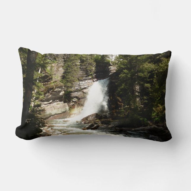 Almofada Lombar Cachoeira Baring no Parque Nacional Glacier (Frente)