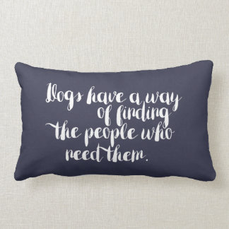 Almofada Lombar Cachorros têm como encontrar as Pessoas - travesse