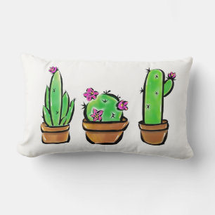 Almofada Lombar Cactus cactos succultos