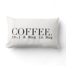 Café (n) Um abraço numa caneca | Tipografia Chic
