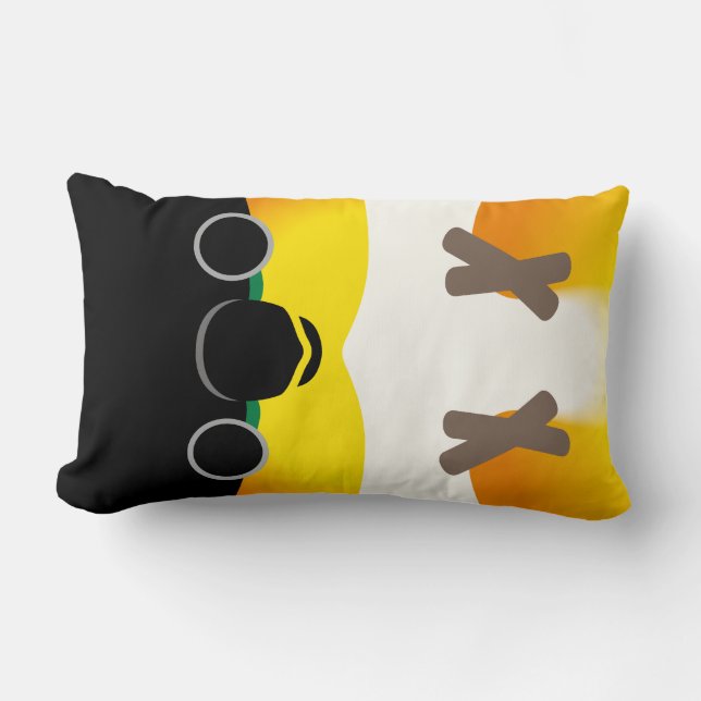 Almofada Lombar Caique de cabeça negra (Frente)