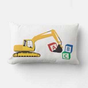 Almofada Lombar Caminhão de Construção do Escavador ABC