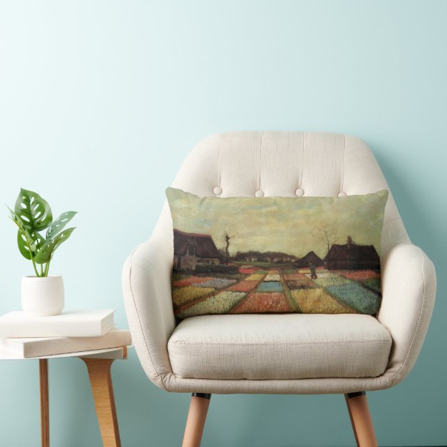 Almofada Lombar Campos de Bulbos de Vincent van Gogh (Cadeira)