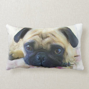 Almofada Lombar Cão do Pug