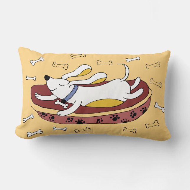 Almofada Lombar Cão Dormindo 2 (Frente)