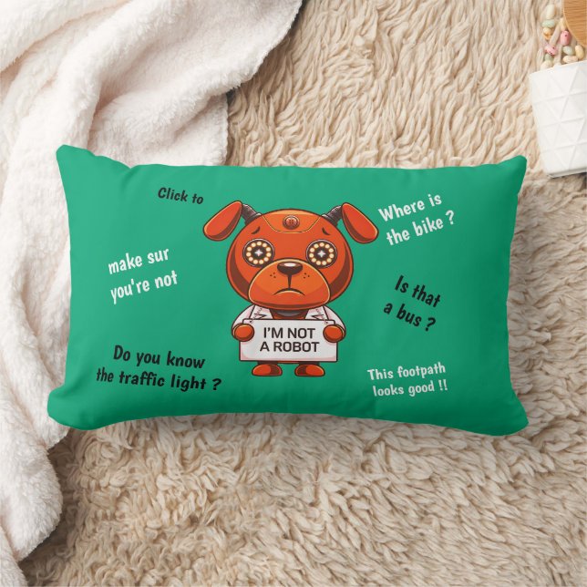 Almofada Lombar Cão-robô (Cobertor)