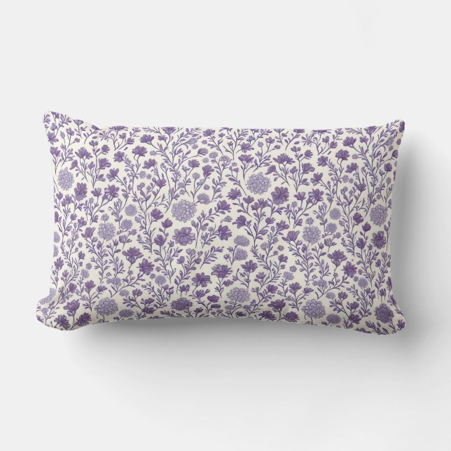 Almofada Lombar Capa de Edredão The Home Studio Lavender Bloom (Frente)