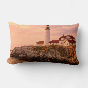 Almofada Lombar Cape Elizabeth Luz de Portland Maine