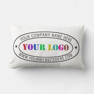 Almofada Lombar Carimbo Personalizado da Empresa de Logotipo Comer