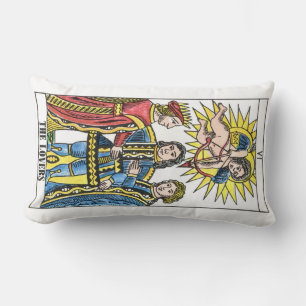Almofada Lombar Cartões de Tarot os amantes The Sun