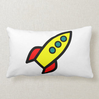Almofada Lombar Cartoon Rocket