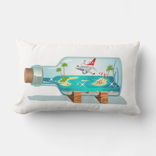 Almofada Lombar Cartoon Summer Cristal Ball (Frente)