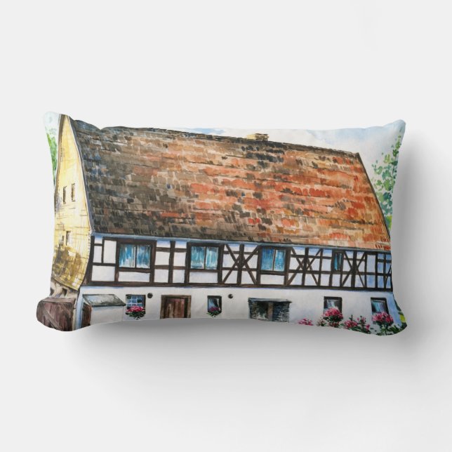 Almofada Lombar Casa (Frente)