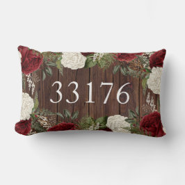 Almofada Lombar Casal Rosa Rústico de Código Zip