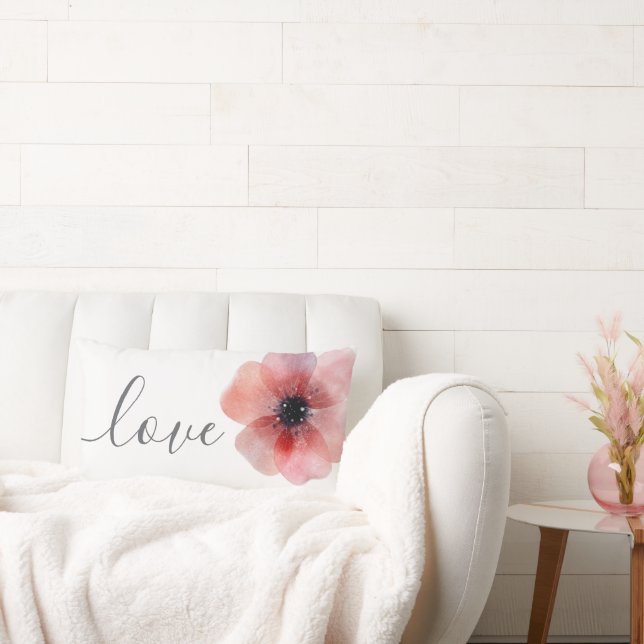 Almofada Lombar Casamento de Amor com Cãozinho Molhado Moderno (Sofá)