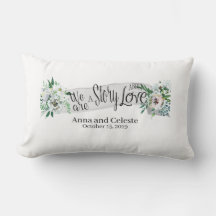 Casamento romântico personalizado comemorativo