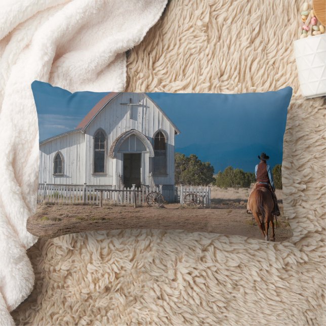 Almofada Lombar Cavalo Andando Para A Igreja (Cobertor)