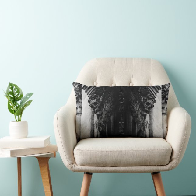 Almofada Lombar Caveira das Asas Pedras (Cadeira)