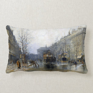 Almofada Lombar Cena da rua de Frank Myers Boggs Paris