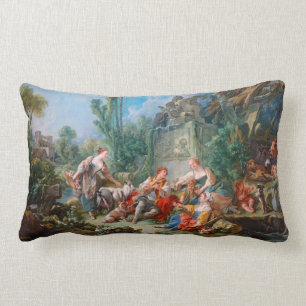 Almofada Lombar cenário do rococo do idyll do pastor do boucher d