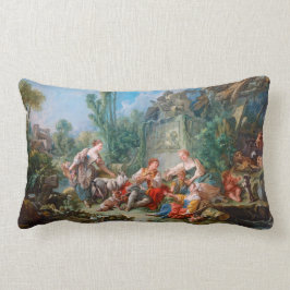 Almofada Lombar cenário do rococo do idyll do pastor do boucher de