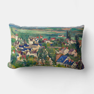 Almofada Lombar Cezanne - Auvers, Panorâmica View,