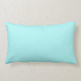 Almofada Lombar Charlotte blue - Azul aqua de cor sólida