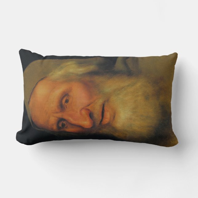 Almofada Lombar Chefe de um Velho (por Quentin Metsys) (Frente)