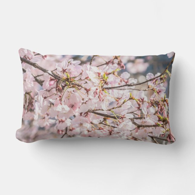 Almofada Lombar Cherry Blossom Travesseiro decorativo (Frente)