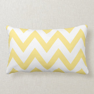Almofada Lombar Chevron Amarelo Pastel