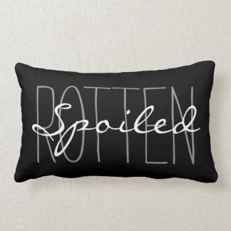 ALMOFADA LOMBAR CHIQUE PILLOW_ GREY/BLACK/WHITE " PODRE" ESTRAGADO