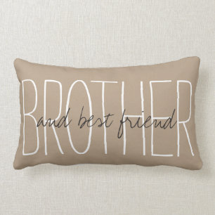 Almofada Lombar CHIQUE PILLOW_ " IRMÃO… e melhor amigo… "