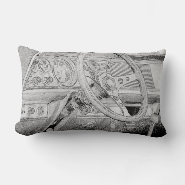 Almofada Lombar Chrysler New Yorker Dashboard Wheel Sketch (Frente)