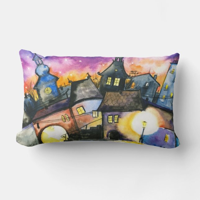 Almofada Lombar Cidade (Frente)