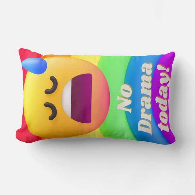 Almofada Lombar citações de ícones (Frente)