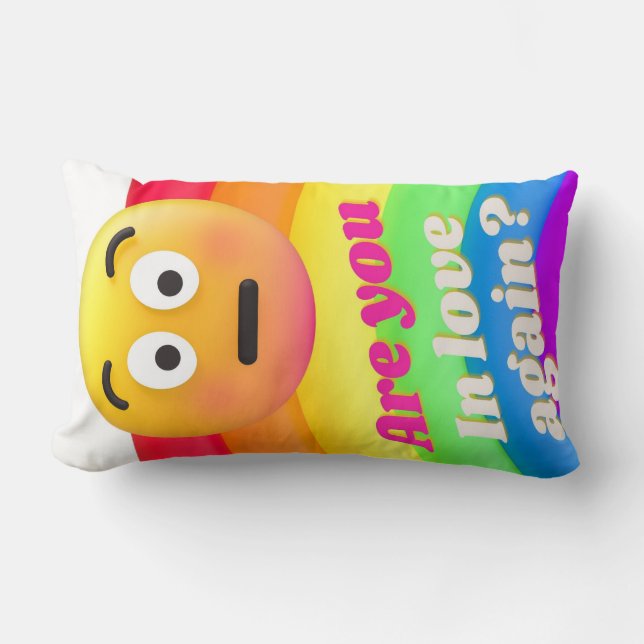 Almofada Lombar citações de ícones (Frente)