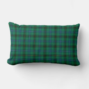 Almofada Lombar Clã Tartan verde-claro e azul de Henderson