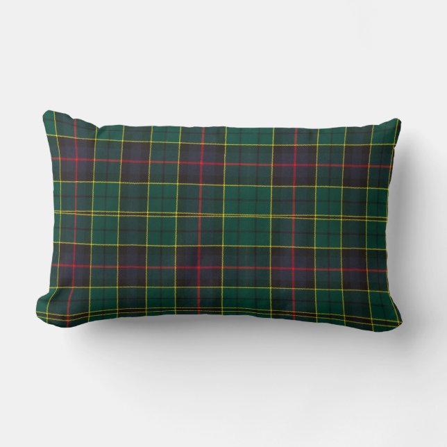 Almofada Lombar Clan Forsyth Tartan Xadrez (Frente)