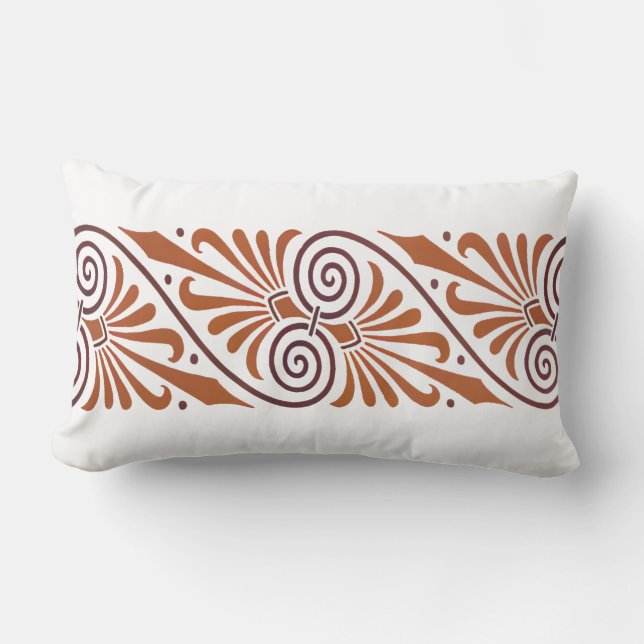 Almofada Lombar Classic Greek Elegance Neutral  (Frente)