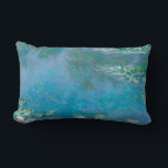 Almofada Lombar Claude Monet Water Lily<br><div class="desc">Lírios d'água (1840-1926) apresentada por Claude Monet</div>