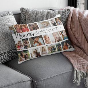 Almofada Lombar Colagem de Fotografias Personalizada da múmia 18