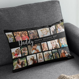 Almofada Lombar Colagem de Fotos Custom Daddy 18
