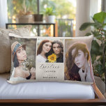 Almofada Lombar Colagem de Fotos Moderna de Melhores Amigos<br><div class="desc">A amizade é uma coisa bonita e os besties tornam a vida mais doce! Este moderno travesseiro lombar celebra essa amizade de uma forma adorável com uma colagem de 3 fotos para incluir algumas de suas fotos favoritas de seu(s) melhor(s) amigo(s). Personalize o texto com seus nomes e você tem...</div>