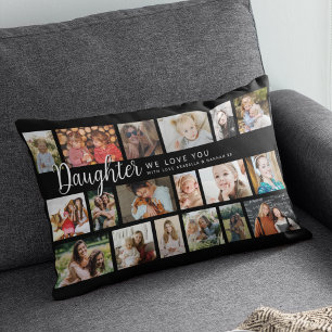 Almofada Lombar Colagem de Fotos Personalizada para Filha 18