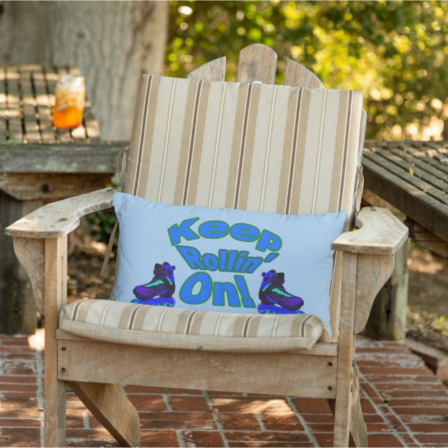 Almofada Lombar Coleção de Anéis de Café, Notas e Coisas (Cadeira)