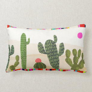 Almofada Lombar Coleção Llamarama Cactus